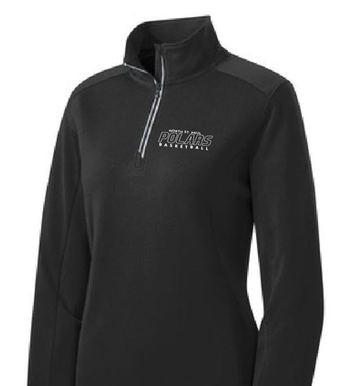 Picture of Ladies Sport-Wick® Textured 1/4-Zip Pullover